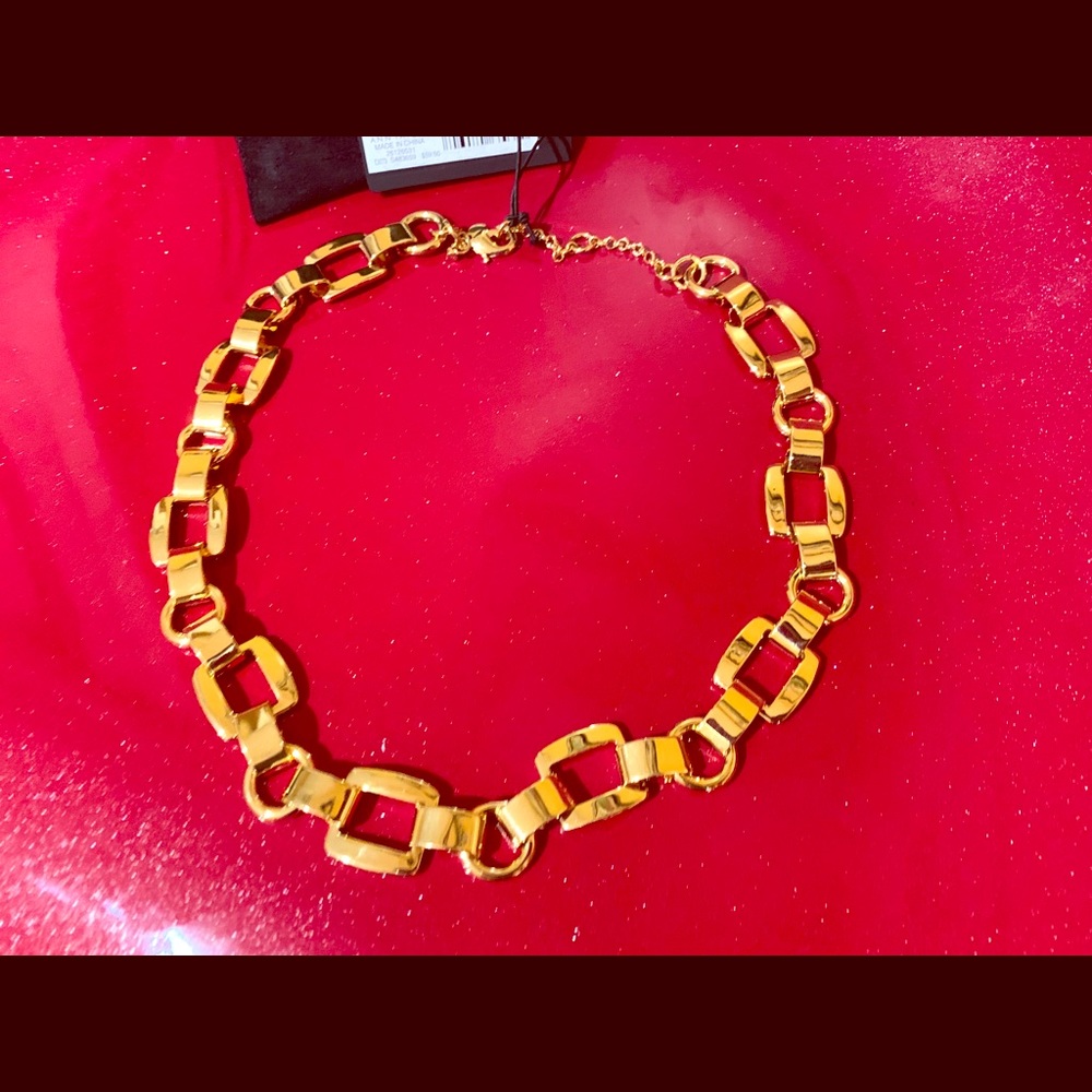 Ann Taylor gold tone necklace